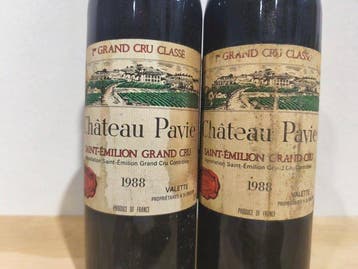 1988 Château Pavie - Saint-Émilion 1er Grand Cru Classé B -, Verzamelen, Wijnen, Nieuw