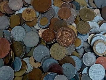 Wereld. Large lot of World Coins, 1800 to présent. (Zonder