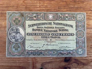 Zwitserland. - 4 Banknotes - 1942/1970 - Pick 11, 45, 46, 47