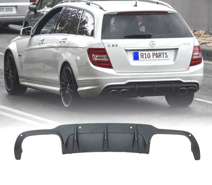 DIFFUSEUR MERCEDES CLASSE C W204 12-15 LOOK C63 AMG, Autos : Pièces & Accessoires, Carrosserie & Tôlerie, Envoi