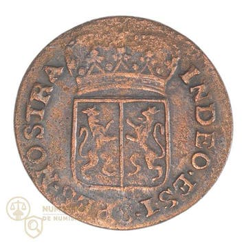 Nederland, Gelderland VOC Duit 1790, 1791 & 1792 (3