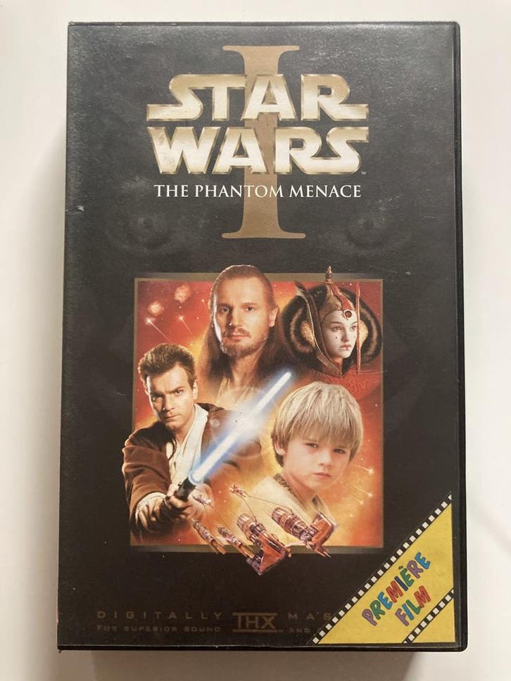 STAR WARS EPISODE 1 THE PHANTOM MENACE (EX RENTAL) (VHS), CD & DVD, VHS | Film