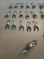 Figuur - 29 Reiter und 1 Pferd (30) - Tin, Nieuw