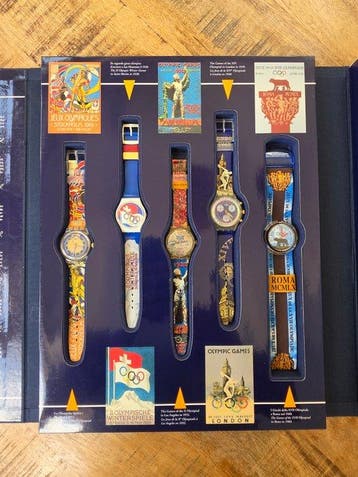 Swatch - Historical Olympic Games Collection – Complete, Nieuw