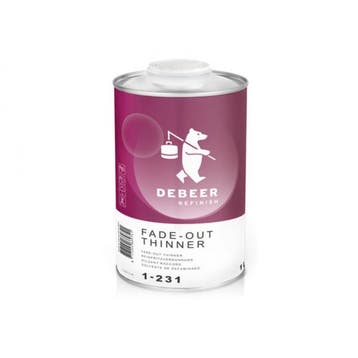 1-231 Fade-Out Thinner Debeer 1 Liter (Verdunners), Verzenden, Nieuw