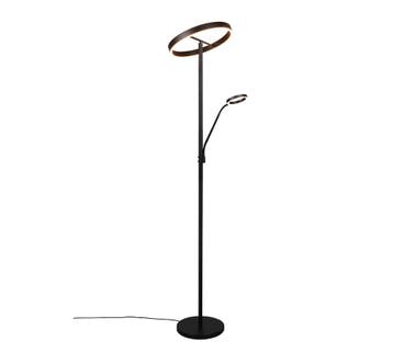 Trio WILLIS vloerlamp | LED | mat zwart | Ø 40 cm | IP20 | 3, Verzenden