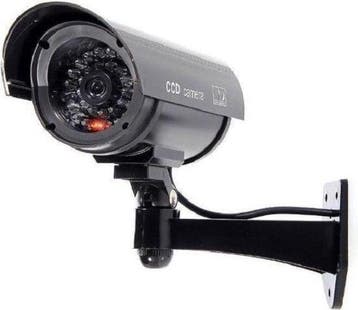 Dummy beveiligingscamera nep camera buiten outdoor LED *zwar, Verzenden, Nieuw