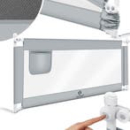 Bedhekje - 150 cm - Bedrand - Bedrail - Bedrek - Lichtgrijs, Verzenden, Nieuw