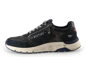 Mustang Veterschoenen in maat 43 Blauw, Mustang, Gedragen, Veterschoenen, Verzenden