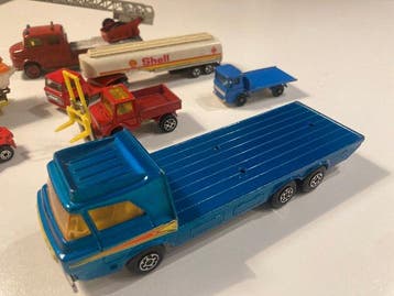 Matchbox, Majorette - Model vrachtwagen (7) - Assorted
