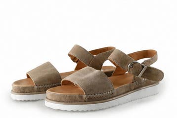 Ayana Sandalen in maat 40 Beige, Verzenden, Beige, Sandalen of Muiltjes, Zo goed als nieuw