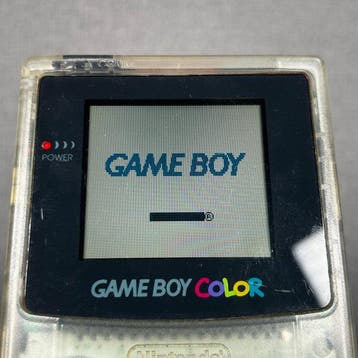 Nintendo - Gameboy Color - Clear - Spelcomputer - Zonder, Nieuw