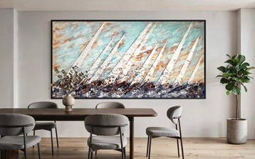 VOLHA - Sunlit Breeze /Sails-XXL-Hand painted