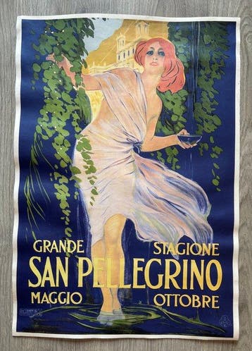 Leopoldo Metlicovitz - Grande Stagione San Pellegrino Maggio