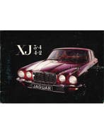 1977 JAGUAR XJ 3.4 & 4.2  INSTRUCTIEBOEKJE DUITS, Ophalen of Verzenden