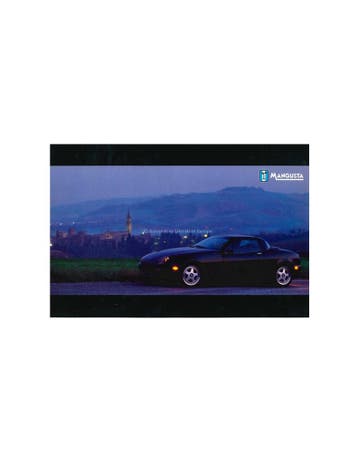 1999 DE TOMASO MANGUSTA BROCHURE, Nieuw