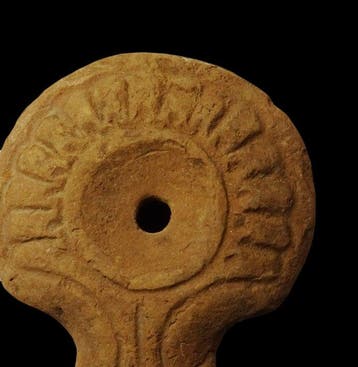 Oud-Egyptisch Egyptische olielamp - 2e eeuw v.Chr.