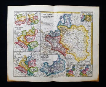 Polen - Warschau / Litouwen / Polen / Vilnius; K. V. Spruner, Boeken, Nieuw