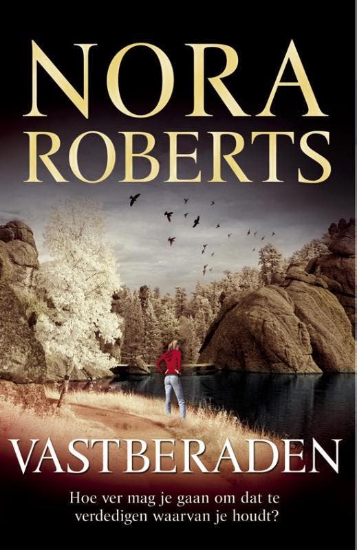Vastberaden 9789022552780 Nora Roberts, Boeken, Romans, Gelezen, Verzenden