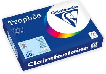 Clairefontaine Trophée gekleurd papier A4 blauw — gebruikt, Verzenden, Nieuw in verpakking