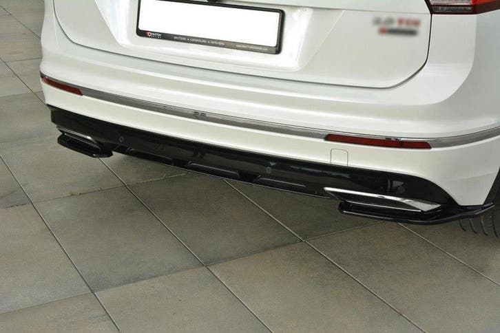 Rear Side Splitter voor Volkswagen Tiguan R line, Auto diversen, Tuning en Styling, Ophalen of Verzenden