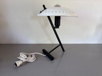 Philips - Louis Kalff - Lamp (2) - Decora (Z-lamp) - Gelakt, Antiquités & Art