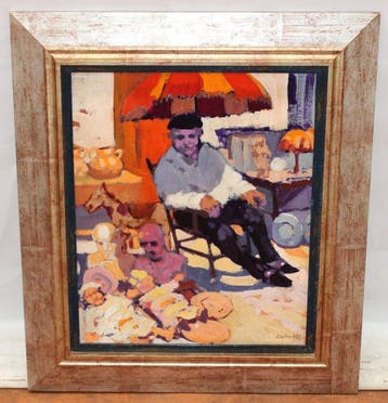 Ramón Lombarte (1956 - 2021) - Vendedor de antiguedades, Antiek en Kunst