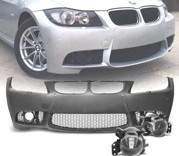 PARE-CHOCS FRONTAL BMW E90 E91 08-12 LOOK M3 SRA PDC + ANTIB, Verzenden