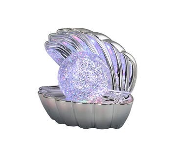 Trio SHELLY tafellamp | LED | chroom | 17,5 x 12,5 cm | IP20, Verzenden, Nieuw
