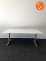 Ahrend Essa vergadertafel - Rechthoekig - 180x100cm - Wit Me, Ophalen of Verzenden, Tafel