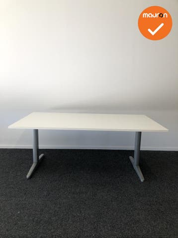 Ahrend Essa vergadertafel - Rechthoekig - 180x100cm - Wit Me, Vergader- of Presentatieruimte, Ophalen of Verzenden, Gebruikt, Tafel