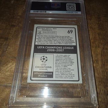 2006-2007 Panini UEFA Champions League Cristiano Ronaldo 69