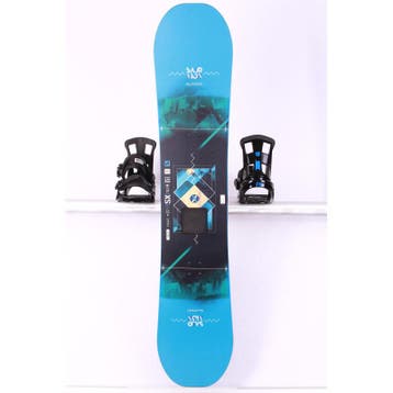 140 snowboard SALOMON WILD CARD UNITE, black/blue, ALL terra, Verzenden