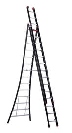 Altrex 3-delige Prof. reformladder Nevada 3×14 sporten, Nieuw, Ophalen of Verzenden, Ladder, Opvouwbaar of Inschuifbaar