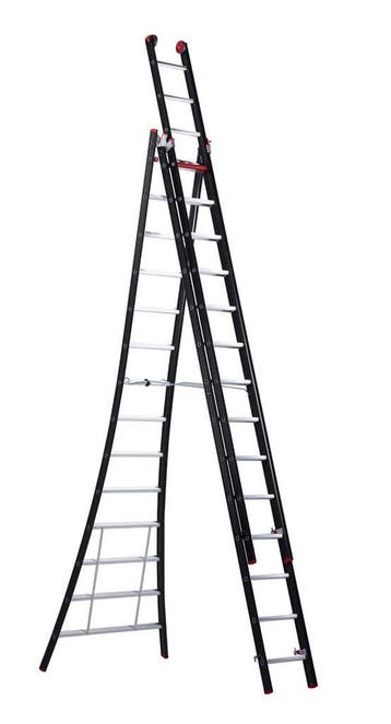 Altrex 3-delige Prof. reformladder Nevada 3×14 sporten, Nieuw, Ophalen of Verzenden, Ladder, Opvouwbaar of Inschuifbaar