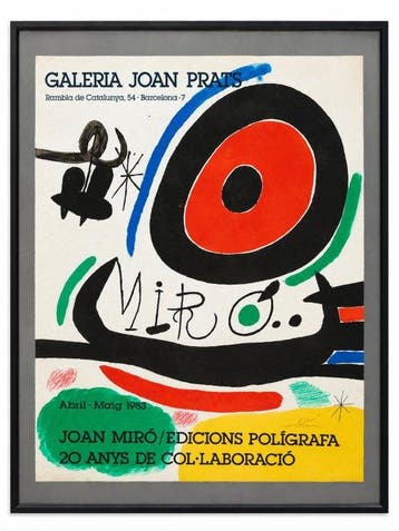 Joan Miro (1893-1983) - Galeria Joan Prats - expo