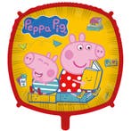 Peppa Pig Helium Ballon Vierkant Leeg 46cm, Verzenden
