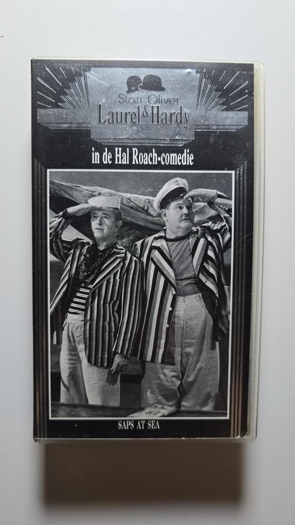 LAUREL & HARDY SAPS AT TEA (VHS), Cd's en Dvd's, VHS | Film, Gebruikt