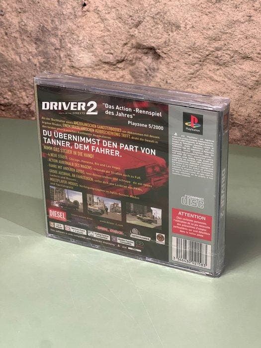 PlayStation - PlayStation (PS1) - Driver 2 - Videogame - In, Games en Spelcomputers, Spelcomputers | Overige Accessoires