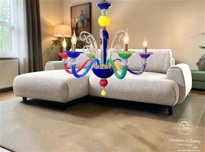 SLC Illumina - MG - Kroonluchter - Kristal - Kroonluchter, Antiek en Kunst, Kunst | Designobjecten