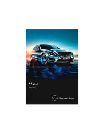 2016 MERCEDES BENZ S KLASSE INSTRUCTIEBOEKJE NEDERLANDS, Ophalen of Verzenden