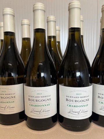 2023 Bernard Moreau, - Bourgogne Chardonnay - 12 Flessen