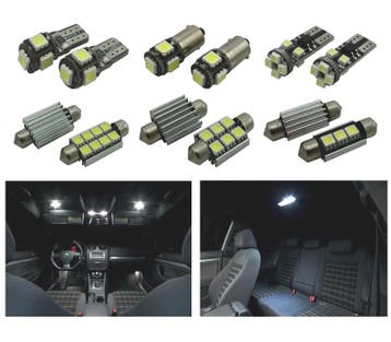 Kit 17 Ampoules Led Intérieur Pour Volkswagen Vw Golf 5 Gti, Verzenden