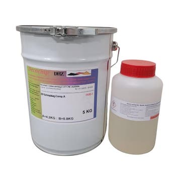Epoxy of PU schraaplaag 5 per blik - schraplaag, Ophalen of Verzenden, Nieuw