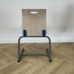ahrend schoolstoel - stapelstoel, zithoogte 45 cm, ahorn, Gebruikt, Hout, Eén
