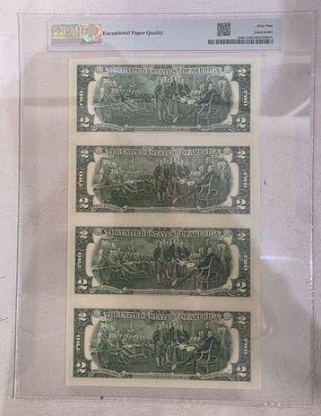 Verenigde Staten van Amerika. - 2 x 4 Dollars - 2013 - Uncut