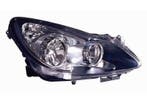 Opel Corsa D 2006-2010 Zwart Koplamp Rechts (Koplampen), Verzenden, Nieuw, Opel