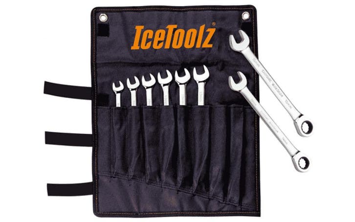 Icetoolz Steek ring/ratel sleutel set. Steek ring sleutels, Fietsen en Brommers, Fietsonderdelen, Nieuw, Verzenden