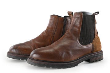Via Borgo Chelsea boots in maat 41 Cognac, Kleding | Heren, Schoenen, Verzenden, Boots, Zo goed als nieuw, Overige kleuren