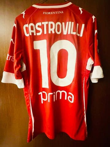 ACF Fiorentina - Serie A - castrovilli - 2020 - Voetbalshirt, Nieuw